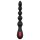 Cheeky Love - vibromasseur anal perlé rechargeable (noir)