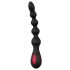 Cheeky Love - vibromasseur anal perlé rechargeable (noir)