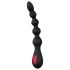 Cheeky Love - vibromasseur anal perlé rechargeable (noir)