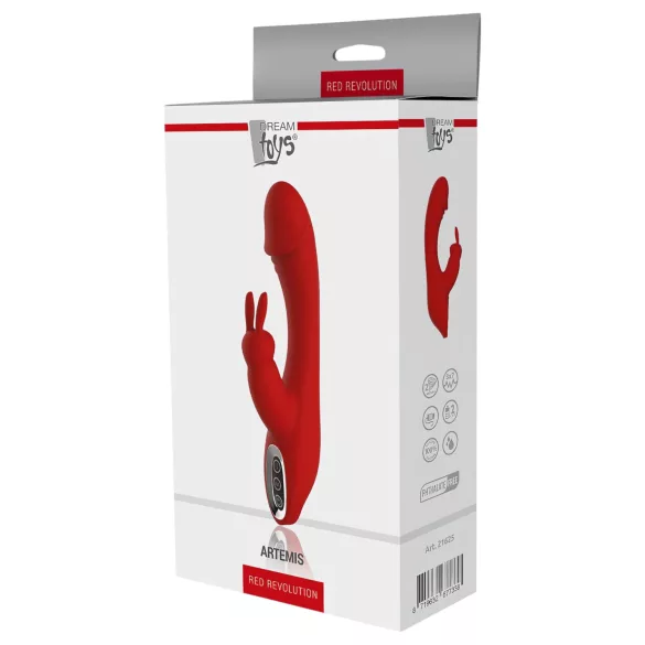 Red Revolution Artemis - vibromasseur stimulateur clitoridien - rouge