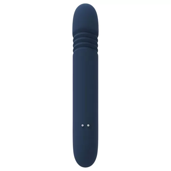 Goddess Zephyros - vibromasseur rabbit pulsant waterproof - silicone bleu