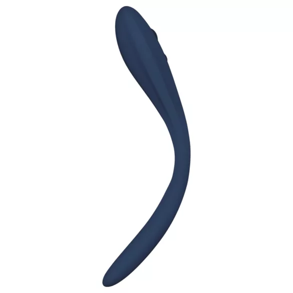 Goddess Ares - vibromasseur couple flexible - silicone bleu