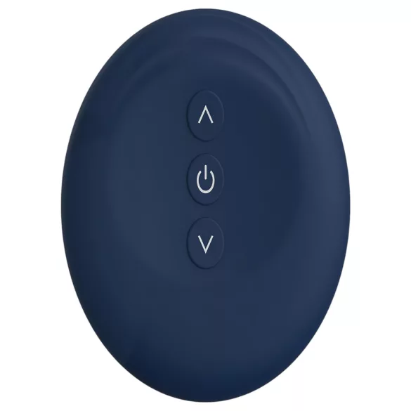 Goddess Ares - vibromasseur couple flexible - silicone bleu