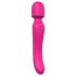 Baguette d'Amour Chauffante - Vibrateur rose rechargeable et massant