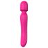 Baguette d'Amour Chauffante - Vibrateur rose rechargeable et massant