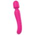 Baguette d'Amour Chauffante - Vibrateur rose rechargeable et massant