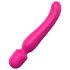 Baguette d'Amour Chauffante - Vibrateur rose rechargeable et massant