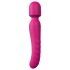 Baguette d'Amour Chauffante - Vibrateur rose rechargeable et massant