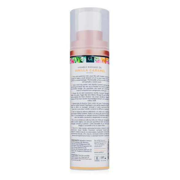 Exotiq - huile de massage parfumée vanille caramel - 100ml