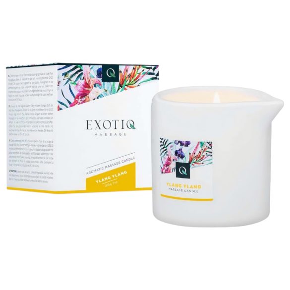Exotiq - Bougie de massage parfumée - ylang ylang (200g)