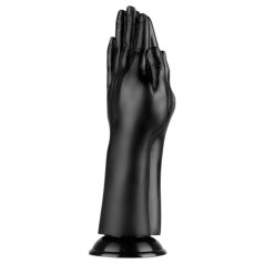BUTTR - gode fisting ventouse - double - silicone noir
