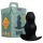 BUTTR - gode ceinture anal creux - silicone noir