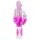 Easytoys Raving Rabbit - vibromasseur triple branches (rose)