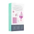 Easytoys Raving Rabbit - vibromasseur triple branches (rose)