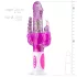 Easytoys Raving Rabbit - vibromasseur triple branches (rose)