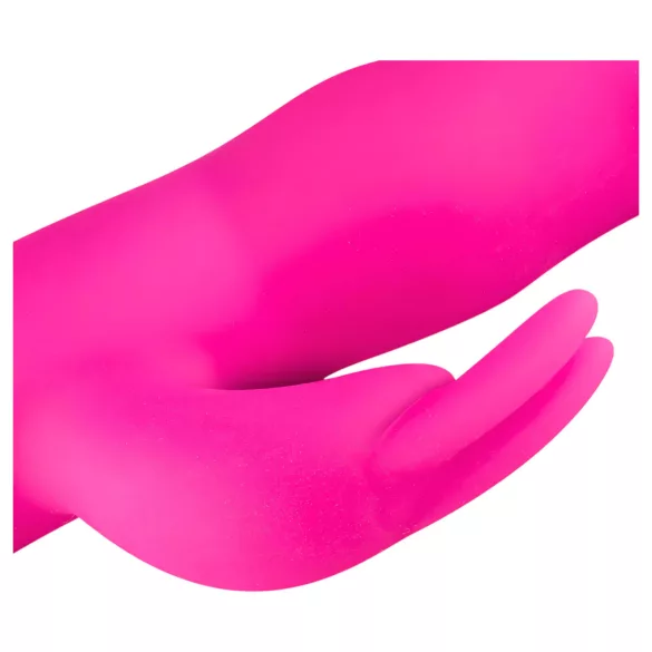 Easytoys Mad Rabbit - vibromasseur lapin stimulateur clitoris - silicone rose