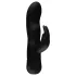Easytoys Mad Rabbit - vibromasseur point G avec stimulateur clitoridien - noir