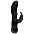 Easytoys Mad Rabbit - vibromasseur point G avec stimulateur clitoridien - noir