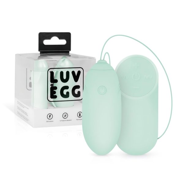 LUV EGG - Oeuf vibrant radio vert rechargeable