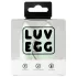 LUV EGG - œuf vibrant radio rechargeable et portable (vert)