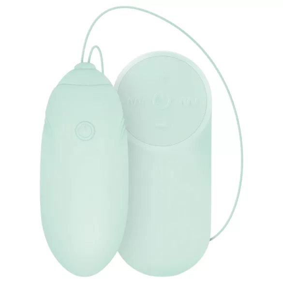 LUV EGG - œuf vibrant radio rechargeable et portable (vert)