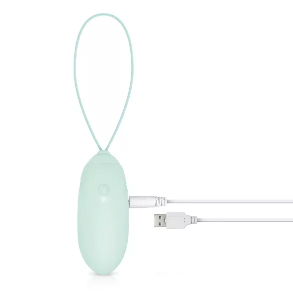 LUV EGG - œuf vibrant radio rechargeable et portable (vert)