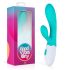 Vibromasseur Blis Rabbit - Caresse turquoise