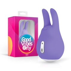 Good Vibes Tedy - vibro clitoral lapin rechargeable (violet)