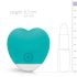 Good Vibes Oron - Vibromasseur Coeur Rechargeable (Turquoise)