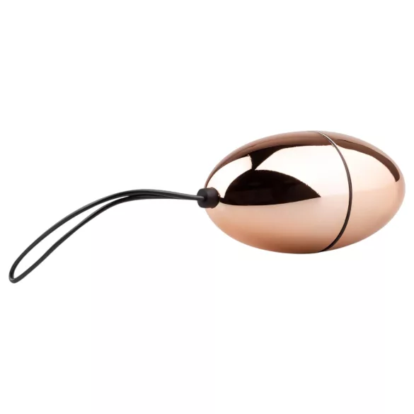 Rosy Gold - œuf vibrant étanche - télécommande - métal rose doré