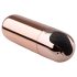 Rosy Gold Bullet - vibromasseur mini rechargeable (rose gold)