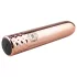 Rosy Gold Mini - mini vibromasseur rechargeable - or rose