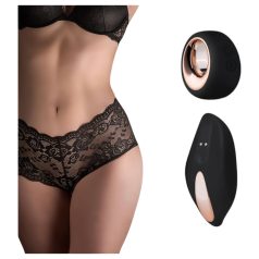   Pantyrebel - Culotte Vibrante Noire avec Radio et Batterie (S-L)
