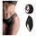 Pantyrebel - culotte noire taille haute + vibromasseur télécommandé (S-L)