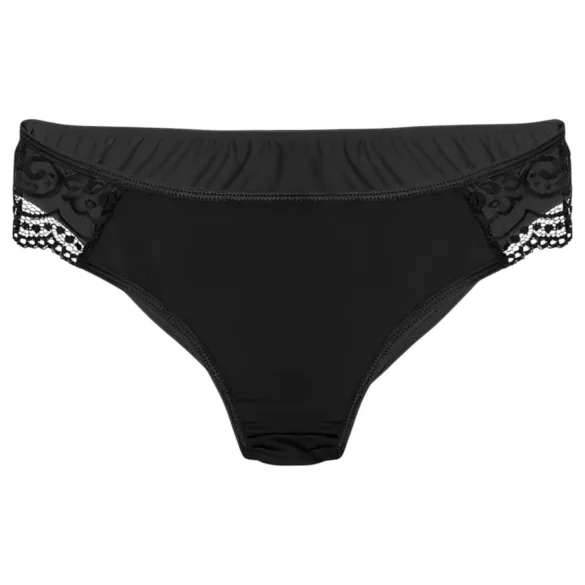 Pantyrebel - culotte noire taille haute + vibromasseur télécommandé (S-L)