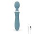 Bloom Orchid Wand - Vibromasseur turquoise rechargeable