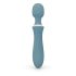 Bloom Orchid Wand - Vibromasseur turquoise rechargeable