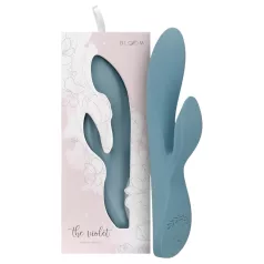   Bloom Violet Rabbit - vibromasseur point G avec stimulateur clitoris - turquoise