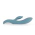 Bloom Violet Rabbit - Vibrateur G-spot avec bras clitoridien (turquoise)