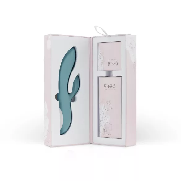 Bloom Violet Rabbit - vibromasseur point G avec stimulateur clitoris - turquoise