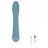 Bloom Rose - vibromasseur point G rechargeable - silicone turquoise