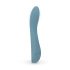 Bloom Rose - Vibrateur G-spot en silicone turquoise, rechargeable