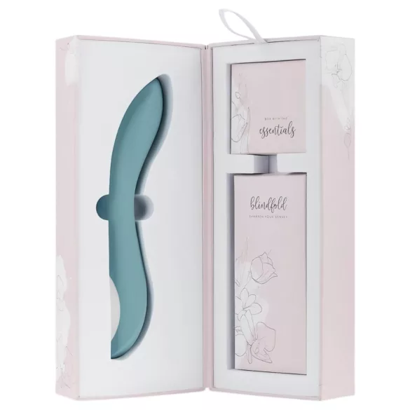 Bloom Rose - vibromasseur point G rechargeable - silicone turquoise