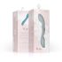 Bloom Rose - Vibrateur G-spot en silicone turquoise, rechargeable