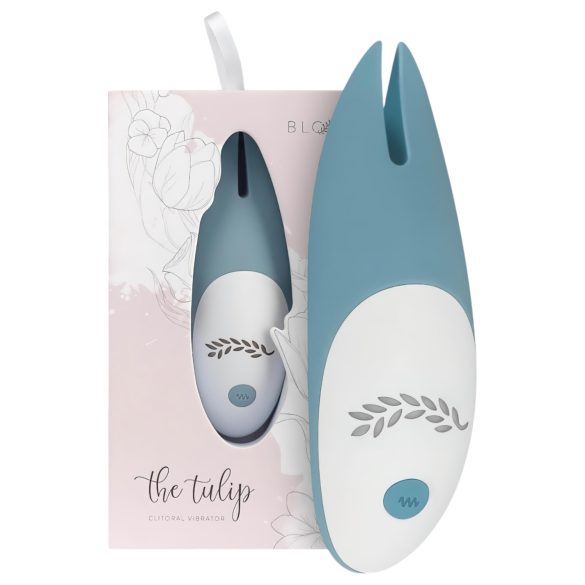 Bloom Tulip - vibromasseur clitoridien silicone à batterie (turquoise)
