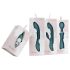 Bloom Tulip - Vibromasseur clitoridien en silicone rechargeable (turquoise)