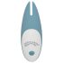 Bloom Tulip - vibromasseur clitoridien silicone à batterie (turquoise)