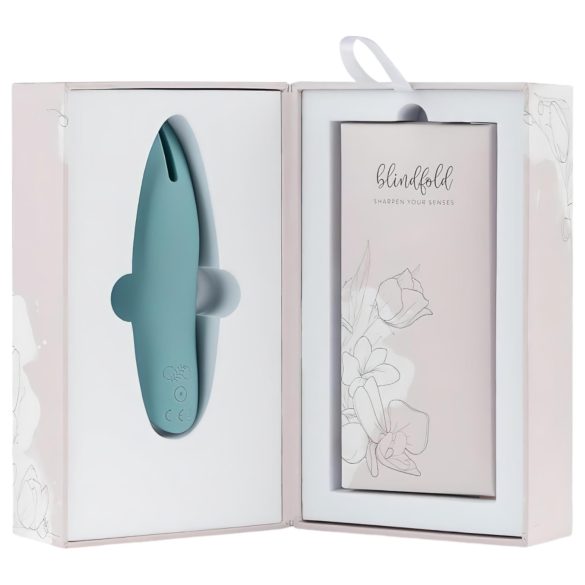 Bloom Tulip - vibromasseur clitoridien rechargeable silicone turquoise