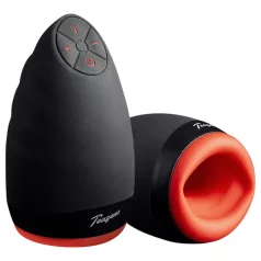 Teazers - masturbateur bouche artificielle chauffant (rouge)