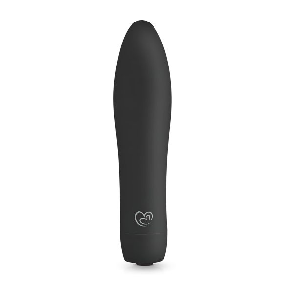 Vibromasseur en velours rechargeable (noir)